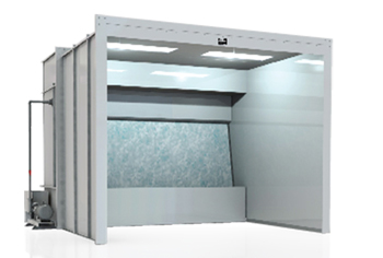 Water Wash Spray Booth