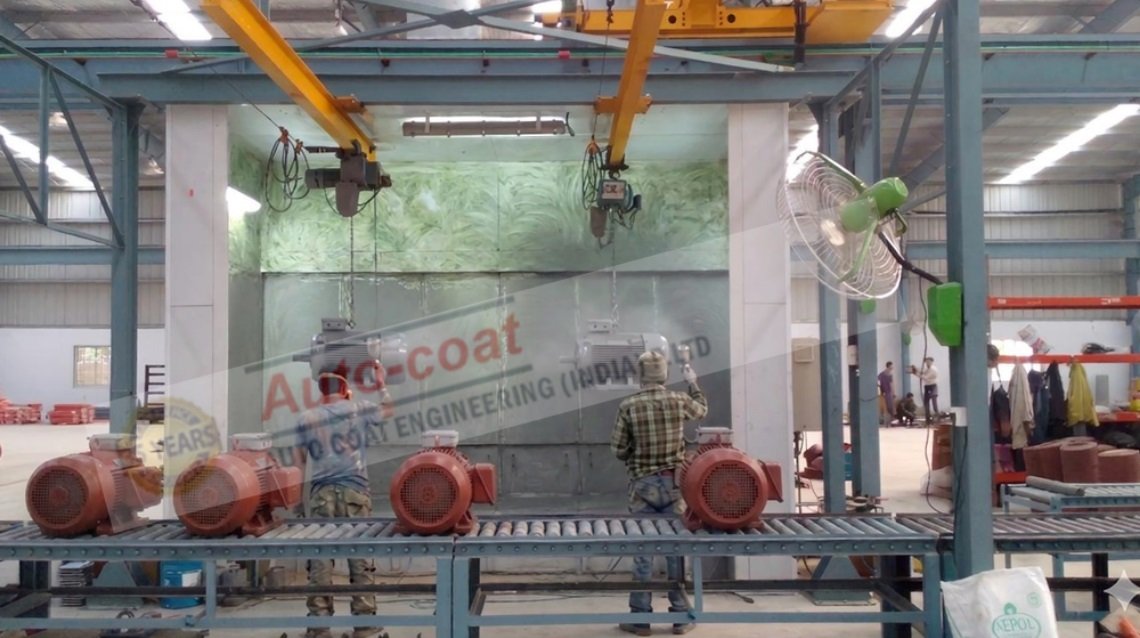 Motor Spray Booth
