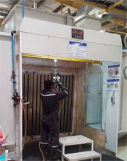 indian SPRAY BOOTH