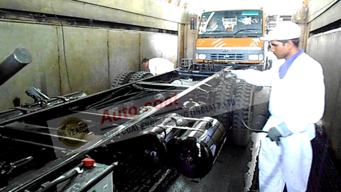 Truck & Bus Paint Booth India - Large Paint Spray Booth